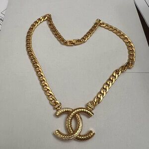 Double c necklace